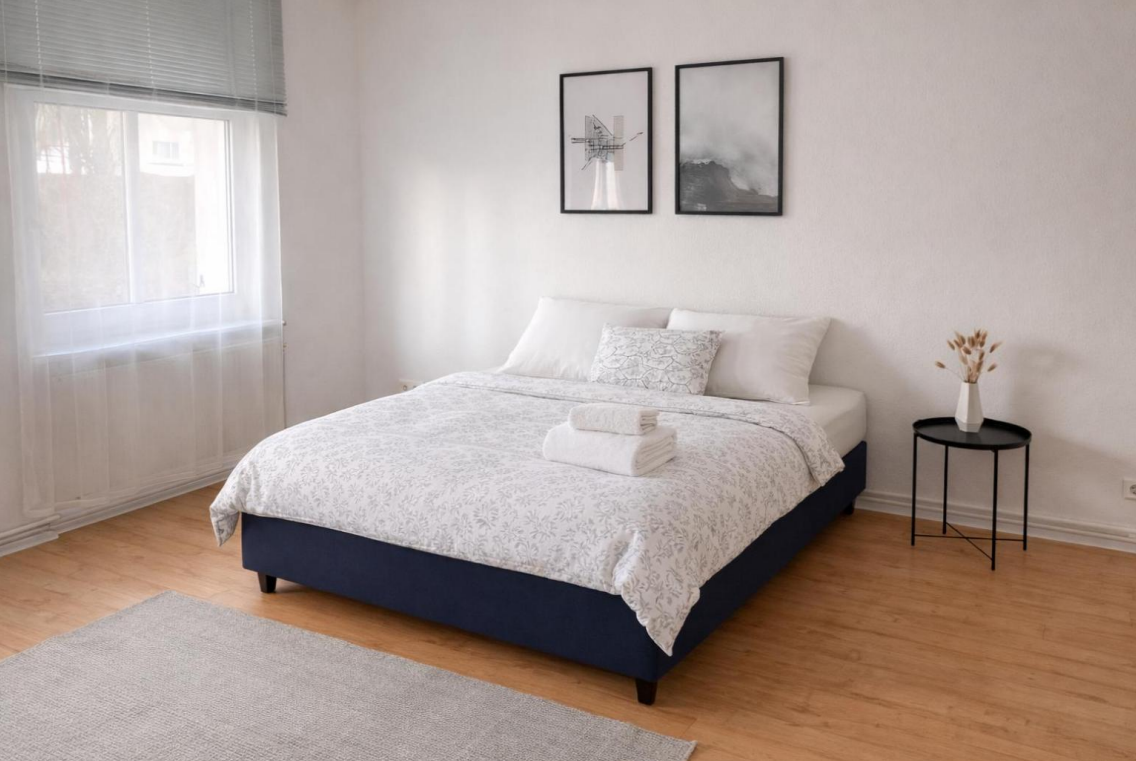 Furnished room interior